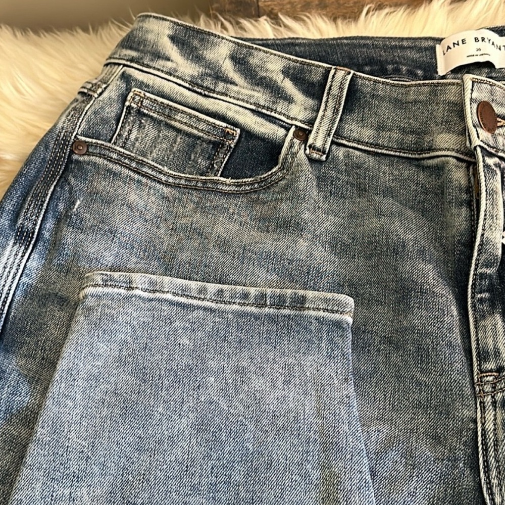 Lane Bryant Magic Waist Skinny Women's Blue Jeans